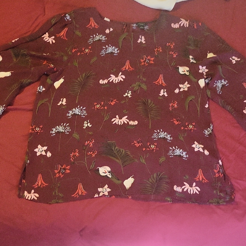 Floral Long Sleeve Top